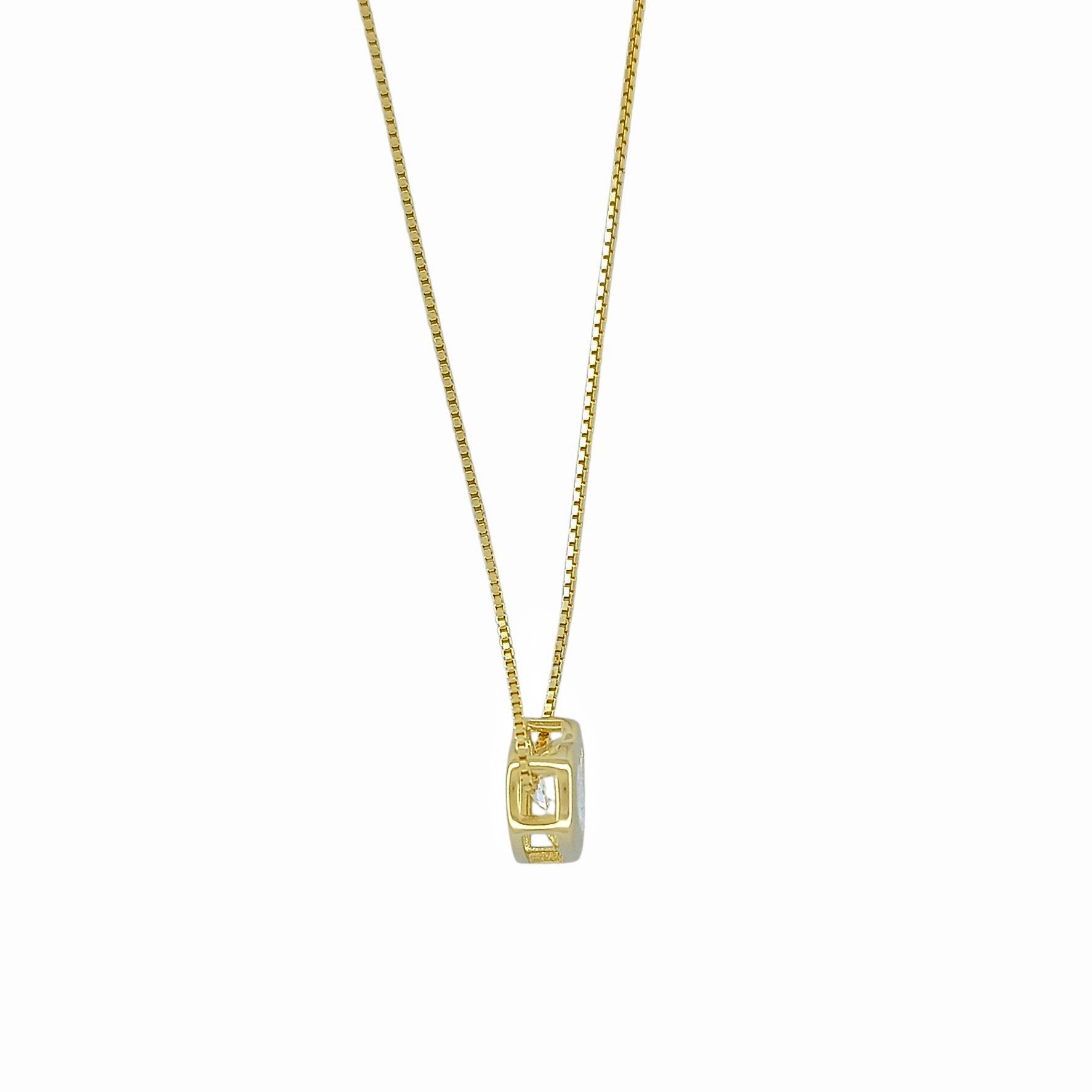 Κολιέ Καρδιά από Ασήμι 925 με Ζιργκόν